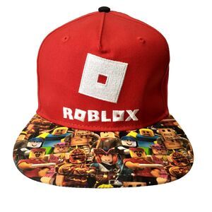 Roblox Baseball Hat Cap Characters Snapback Youth OSFM Video Game Merch
